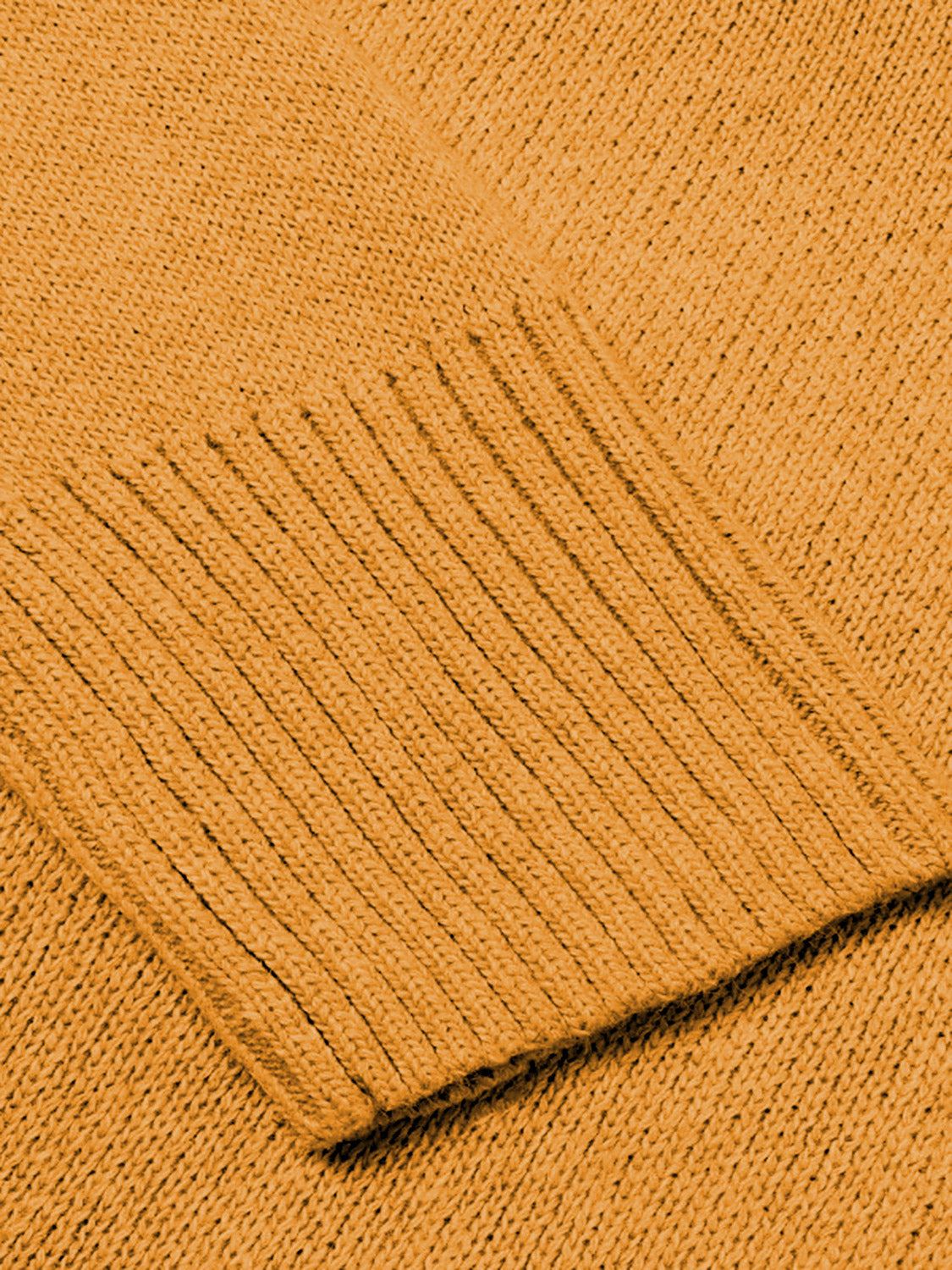 V-Neck Long Sleeve Knit Top - Viarous