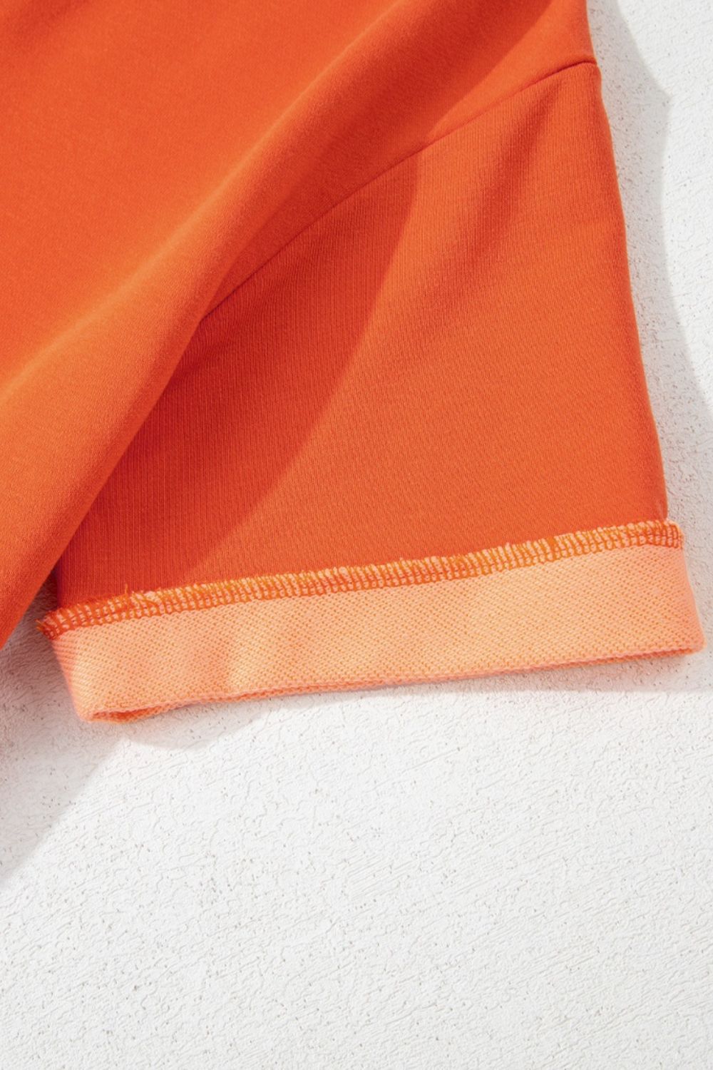 Two-Tone Short Sleeve V Neck Patched Pocket Romper - Viarous
