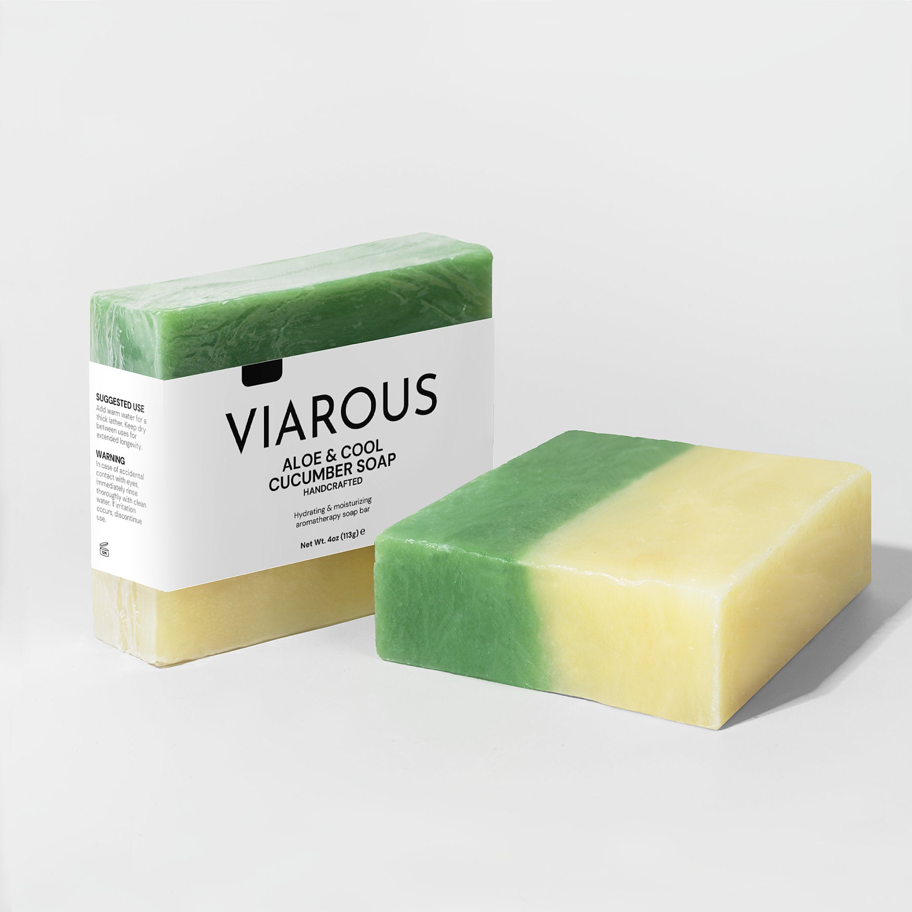 Aloe & Cool Cucumber Soap - ViarousViarousViarous