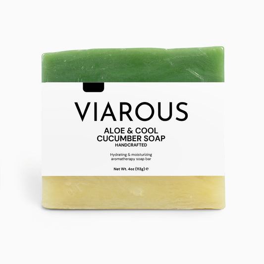 Aloe & Cool Cucumber Soap - ViarousViarousViarous