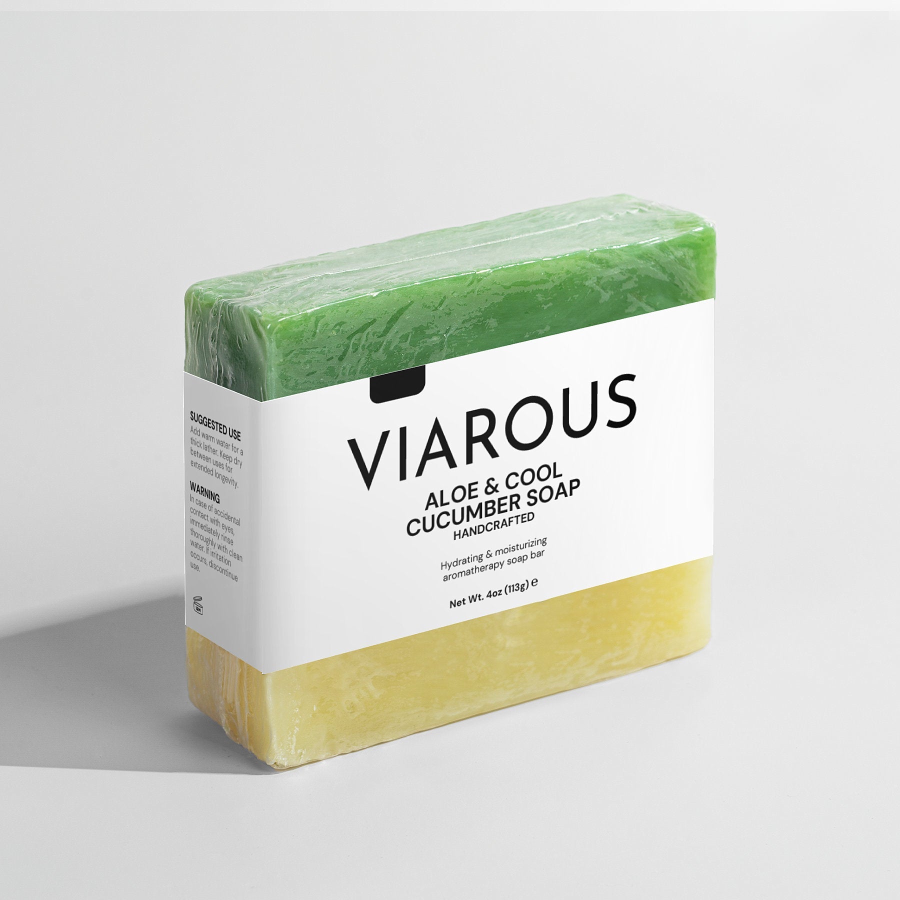 Aloe & Cool Cucumber Soap - ViarousViarousViarous
