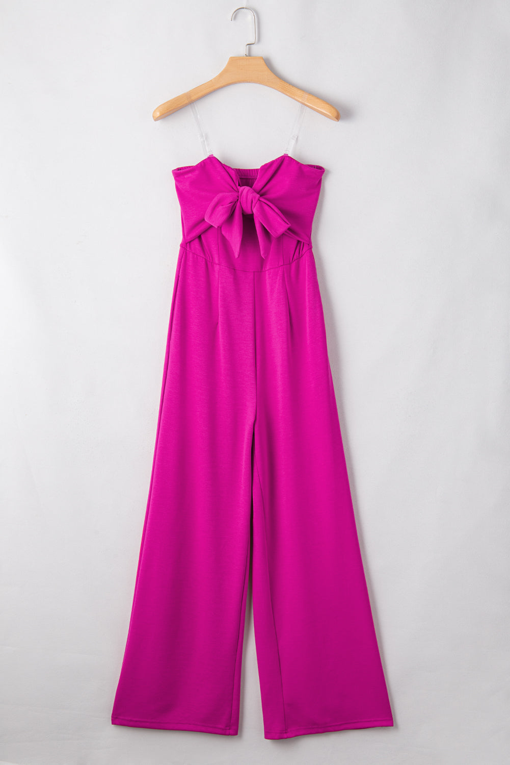 Tied Tube Wide Leg Jumpsuit - Viarous