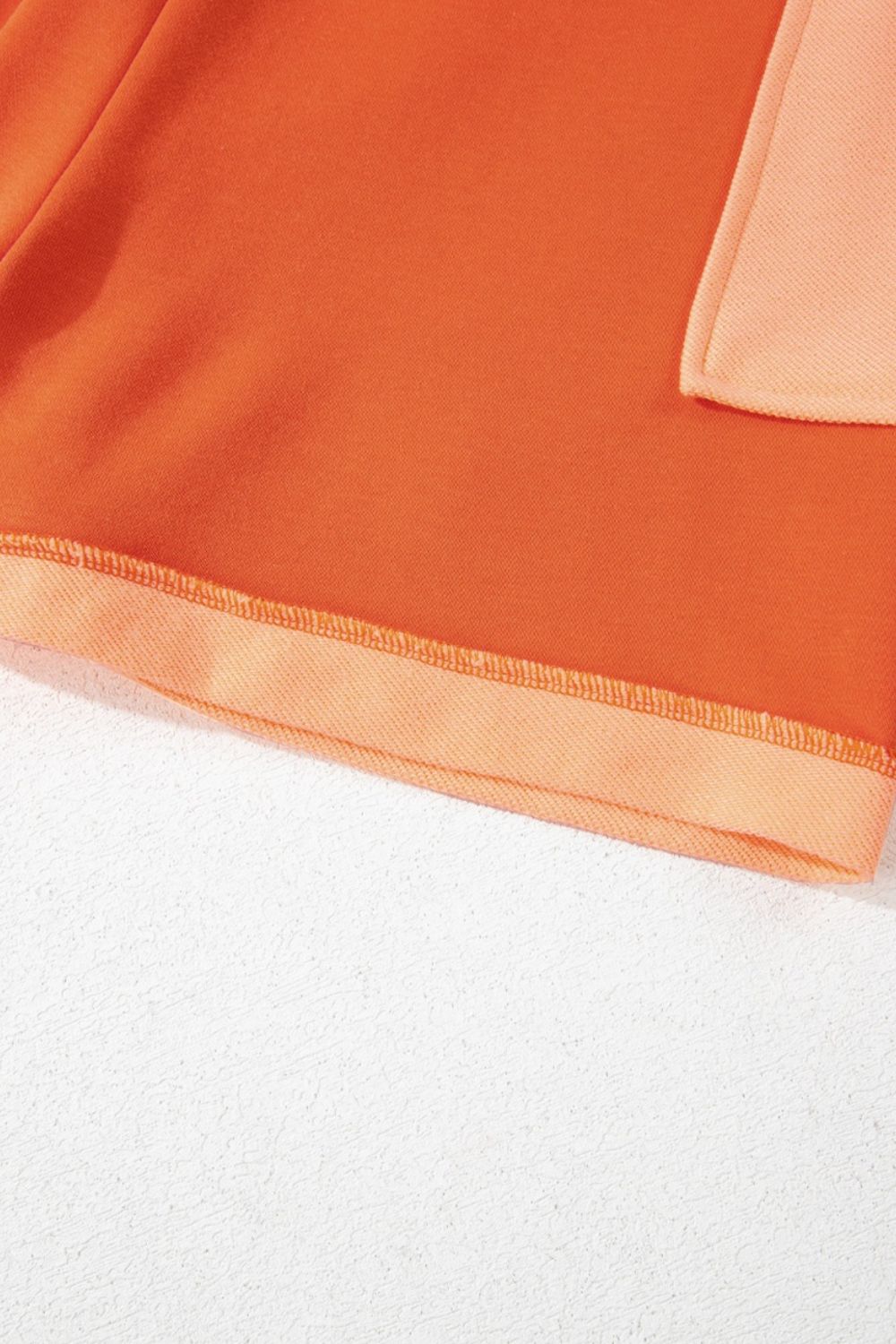 Two-Tone Short Sleeve V Neck Patched Pocket Romper - Viarous