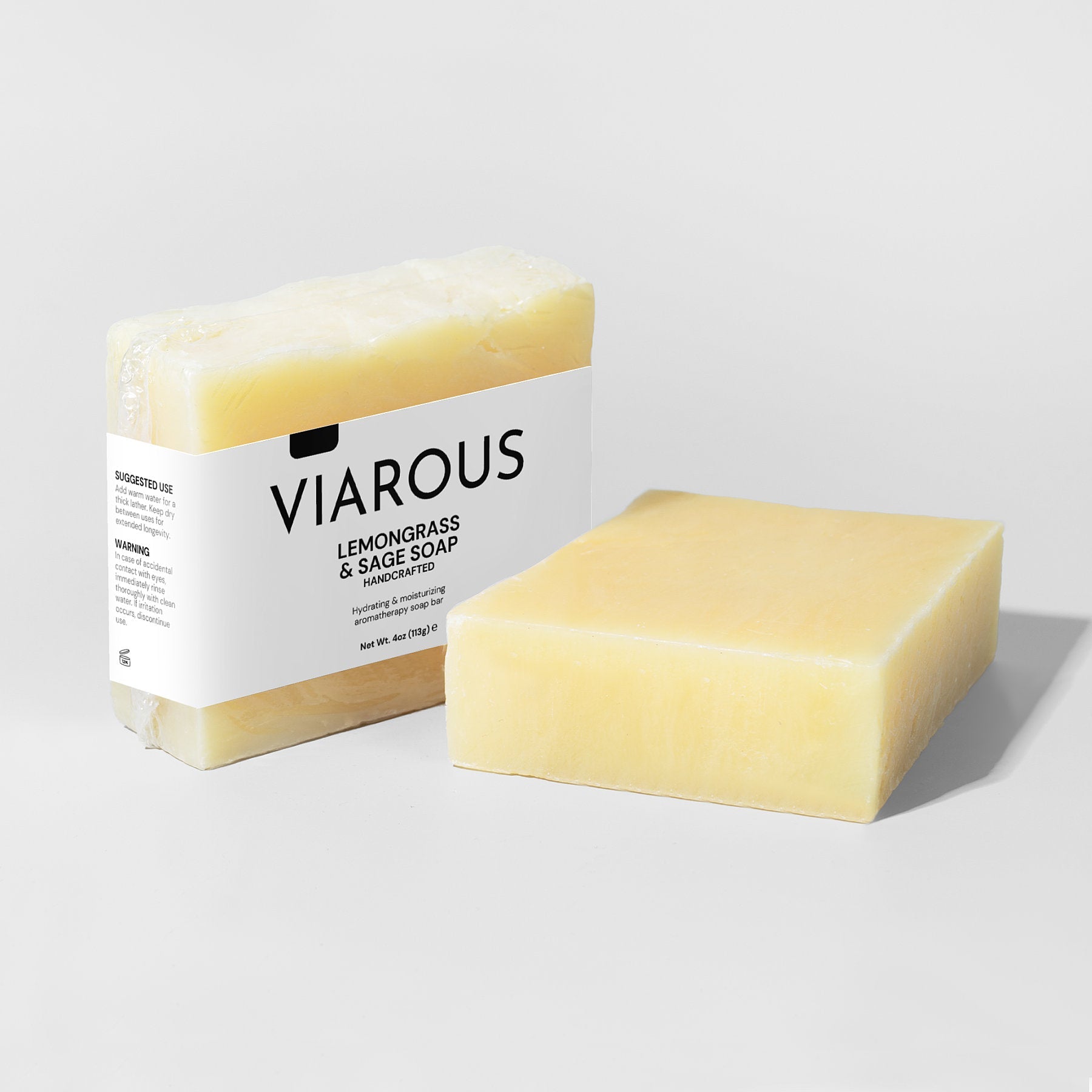 Lemongrass & Sage Soap - ViarousViarousViarous