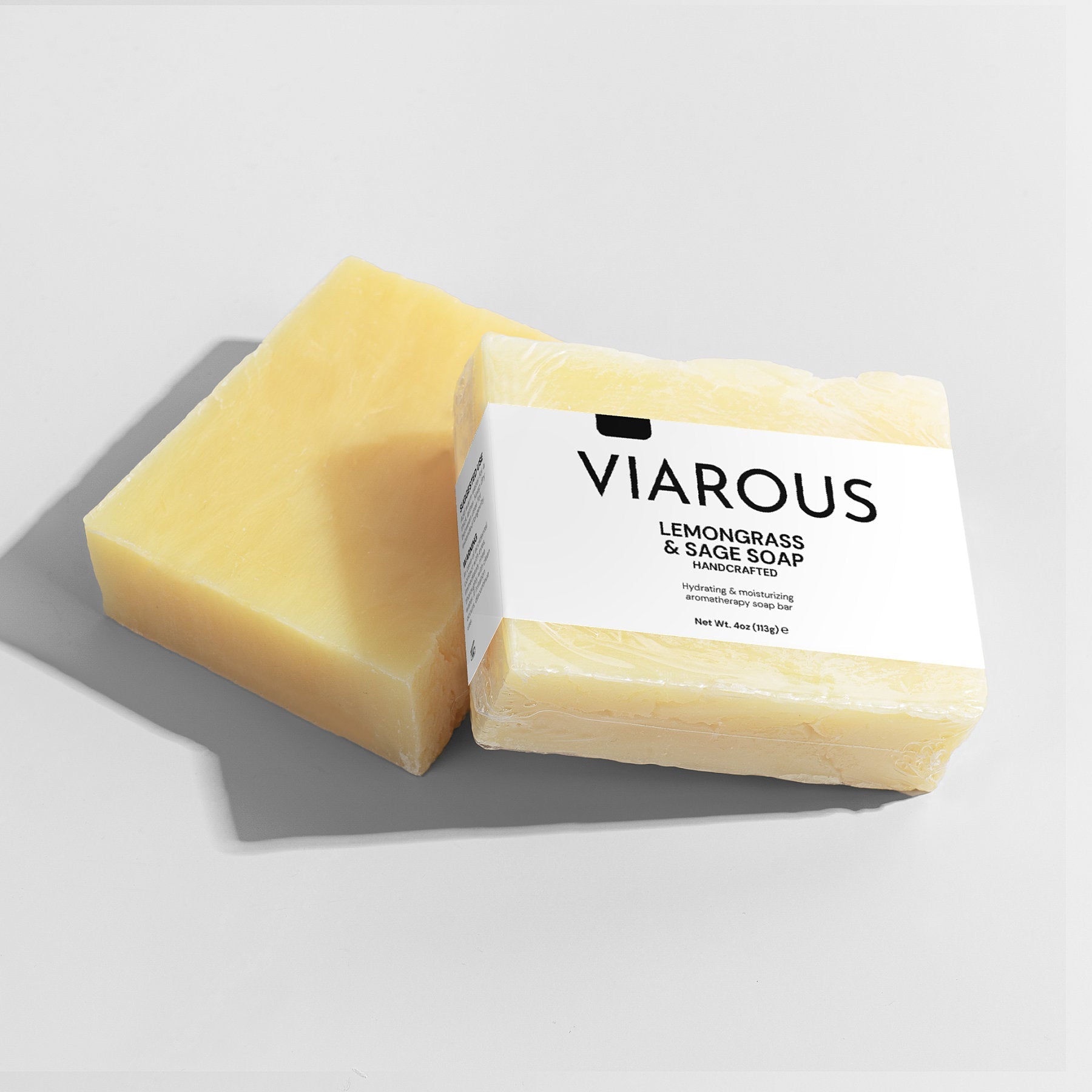 Lemongrass & Sage Soap - ViarousViarousViarous