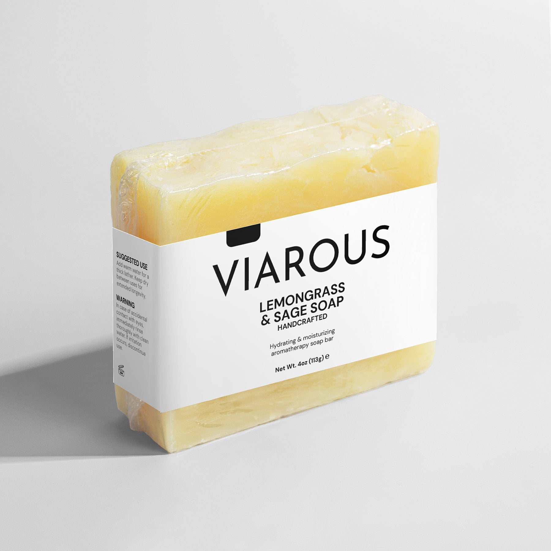 Lemongrass & Sage Soap - ViarousViarousViarous