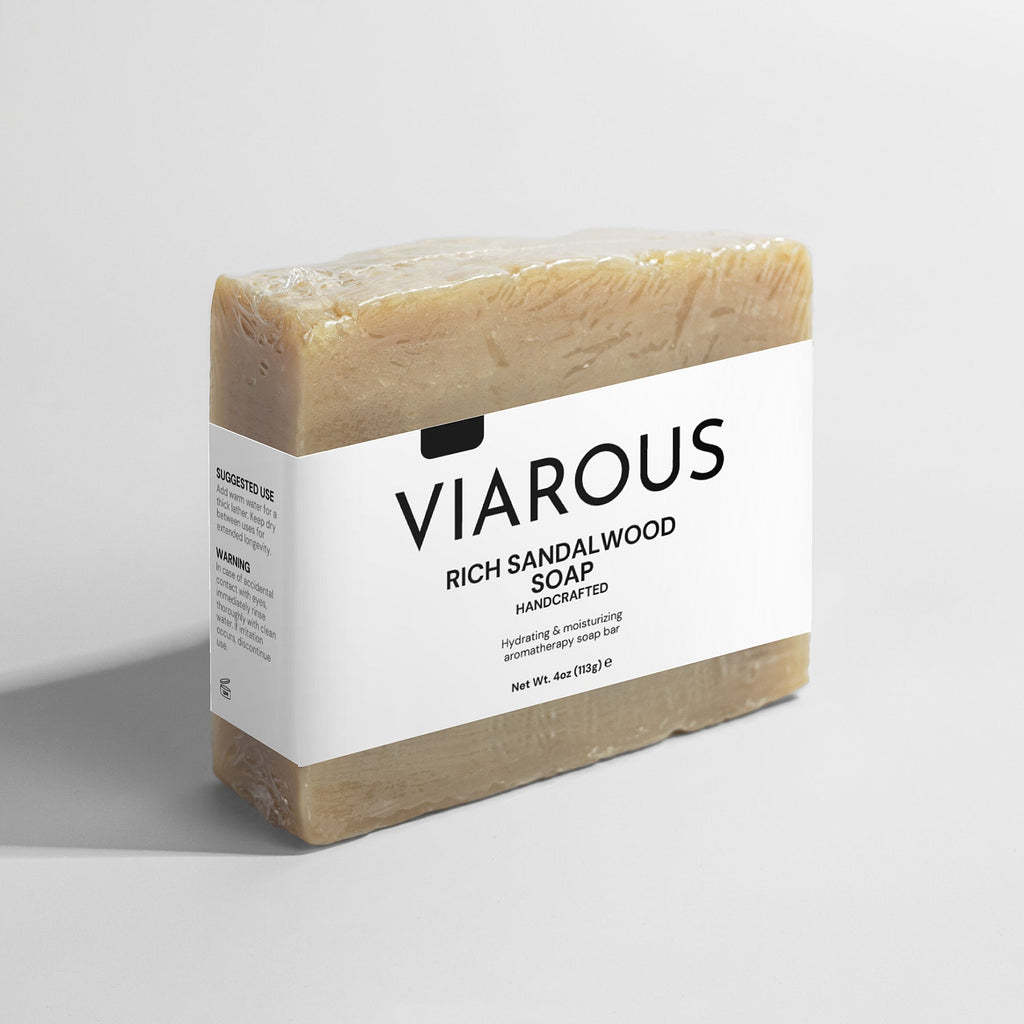 Rich Sandalwood Soap - ViarousViarousViarous